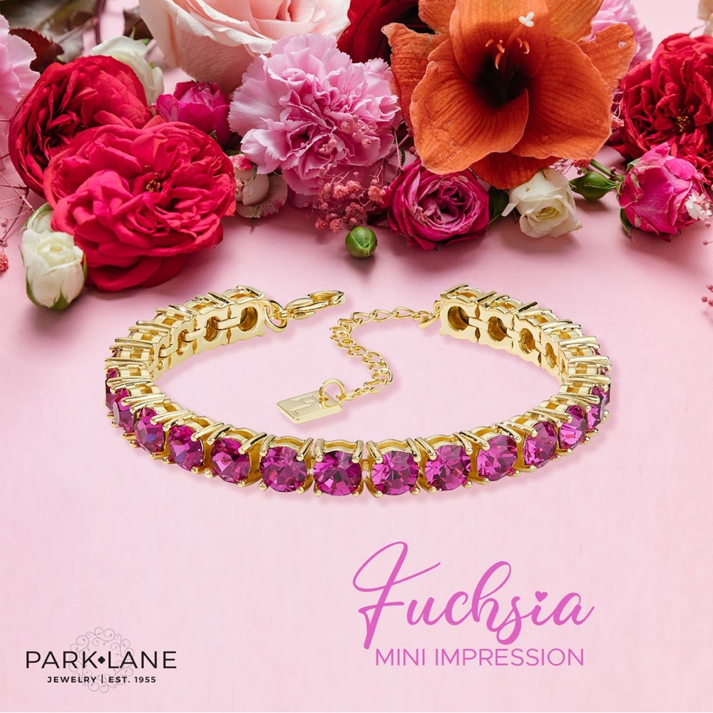 Fuschia Mini Impression Bracelet